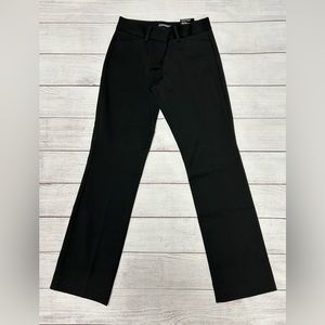 Express Editor Style Black Dress Pants (00 short)